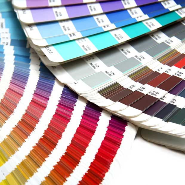 Offset printing colours