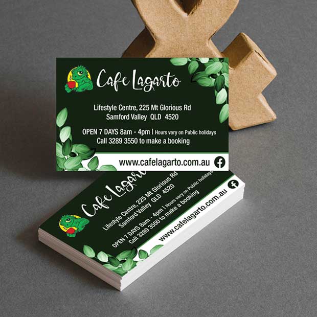 Cafe Lagarto Business Cards